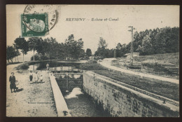 55 - REVIGNY - ECLUSE ET CANAL - EDITEUR REMY-LERAY - Revigny Sur Ornain