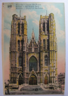 BELGIQUE - BRUXELLES - L'Eglise Sainte-Gudule - 1929 - Monuments