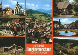 72368886 Oberharmersbach Rathaus Kirche Parade Totalansicht Schwarzwaldhaus Spri - Andere & Zonder Classificatie