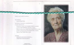 Yolande Messiaen-Demeyere-Dessein, Ledegem 1913, Rollegem-Kapelle 2013. Honderdjarige. Foto - Obituary Notices