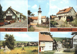72368853 Waffenrod-Hinterrod Park Cafe Kirche Dorfmotive Panorama Waffenrod-Hint - Andere & Zonder Classificatie