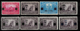 Yugoslavia Kingdom 1922  Michel 162-168 Complete Set MLH - Nuovi