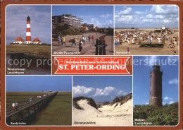 72368757 St Peter-Ording Westerhever Leuchtturm Boehler Leuchtturm  St. Peter-Or - St. Peter-Ording