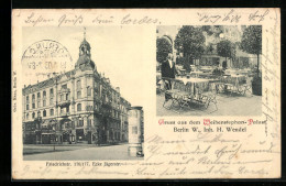 AK Berlin, Gasthaus Weihenstephan-Palast, Friedrichstrasse 176-177 Ecke Jägerstrasse  - Mitte