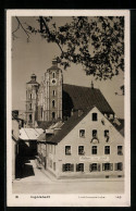 AK Ingolstadt, Gasthaus Zum Storch Und Liebfrauenkirche  - Ingolstadt