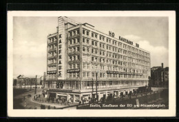 AK Berlin, Kaufhaus Der HO Am Alexanderplatz  - Mitte