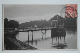 Cpa Papier Brillant 1921 Singapour The Reservoir Singapore  - MAY02 - Singapore