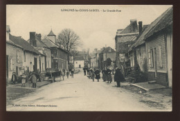 80 - LONGPRE-LES-CORPS-SAINTS - LA GRANDE RUE - Altri & Non Classificati