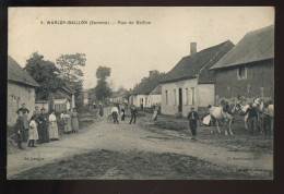 80 - WARLOY-BAILLON - RUE DE BAILLON - Autres & Non Classés