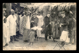 49 - ANGERS - EXPOSITION 1906 - SEANCE DE VACCINATION - THEME SANTE - Angers