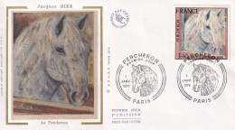 FDC 1979  FRANCIA - Horses