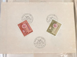 SOUTH VIET  NAM STAMPS F D C- On Certified Paper (17-5-1965(100E U I T)1pcs  Good Quality - Vietnam