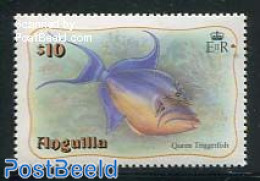 Anguilla 1982 10$, Stamp Out Of Set, Mint NH, Nature - Fish - Poissons