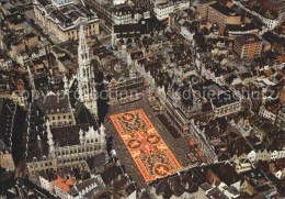 72367868 Bruxelles Bruessel Marktplatz Blumen Teppich  Bruessel - Autres & Non Classés