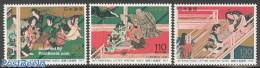 Japan 1994 Int. Letter Week 3v, Mint NH, Sport - Various - Chess - Toys & Children's Games - Ungebraucht