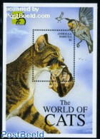 Antigua & Barbuda 1999 Australia, Cats S/s, Mint NH, Nature - Cats - Antigua En Barbuda (1981-...)
