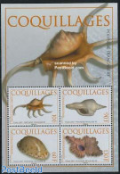 French Polynesia 2007 Shells S/s, Mint NH, Nature - Shells & Crustaceans - Ungebraucht