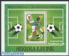 Sierra Leone 1982 World Cup Football Spain S/s, Mint NH, Sport - Football - Autres & Non Classés