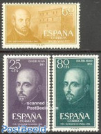 Spain 1955 Stamp Day 3v, Mint NH, Religion - Religion - Stamp Day - Unused Stamps