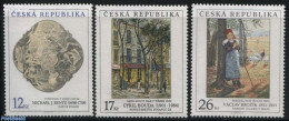 Czech Republic 2001 Paintings 3v, Mint NH, Nature - Religion - Poultry - Angels - Art - Paintings - Otros & Sin Clasificación