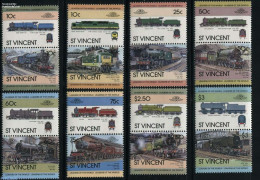 Saint Vincent 1983 Locomotives 8x2v [:], Mint NH, Transport - Railways - Eisenbahnen