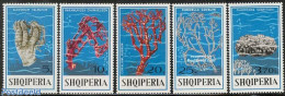 Albania 1975 Corals 5v, Mint NH, Nature - Albanien