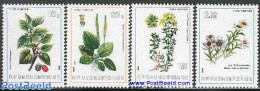 Albania 1984 Plants 4v, Mint NH, Nature - Flowers & Plants - Albanie