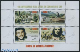Cuba 2007 Che Guevara 4v M/s, Mint NH - Ungebraucht