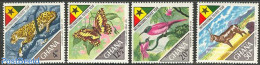 Ghana 1967 Int. Year Of Tourism 4v, Mint NH, Nature - Various - Animals (others & Mixed) - Birds - Butterflies - Tourism - Autres & Non Classés