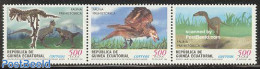 Equatorial Guinea 2001 Prehistoric Animals 3v [::], Mint NH, Nature - Prehistoric Animals - Prehistorics