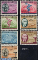 Haiti 1960 Olympic Games 7v, Mint NH, Sport - Olympic Games - Haïti