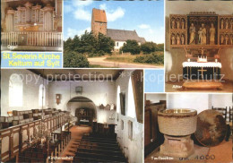 72367755 Keitum Sylt St. Severin-Kirche Altar Orgel  Archsum - Sylt