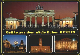 72367742 Berlin Brandenburger Tor Rotes Rathaus Berlin - Autres & Non Classés