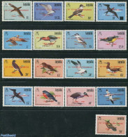 Anguilla 1987 20 Years Of Progress 17v, Mint NH, Nature - Birds - Anguilla (1968-...)