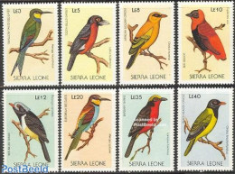 Sierra Leone 1988 Birds 8v, Mint NH, Nature - Birds - Other & Unclassified