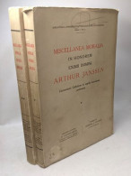 Miscellanea Moralia In Honorem Eximii Domini Arthur Janssen (2 Volumes); Universitatis Catholicae In Oppido Lovaniensi P - Andere & Zonder Classificatie