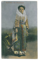 RO 93 - 14167 ETHNIC Woman, Port Popular, Romania - Old Postcard, CENSOR - Used - 1918 - Romania