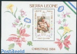 Sierra Leone 1984 Christmas, Picasso Painting S/s, Mint NH, Religion - Christmas - Art - Modern Art (1850-present) - P.. - Natale