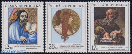 Czech Republic 2000 Paintings 3v, Mint NH, Art - Paintings - Other & Unclassified