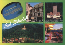 72367168 Bad Liebenzell Blick Zur Burg Restaurant Terrasse Bad Liebenzell - Sonstige & Ohne Zuordnung