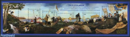 Saint Pierre And Miquelon 2011 Sous Le Vol Du Gouland (painting) S/s, Mint NH, Transport - Ships And Boats - Art - Pai.. - Ships