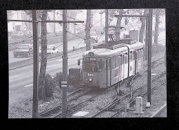 Cp, Chemin De Fer, Gros Plan Sur Le Mongy, 59, Tramway Articulé Düwag 398, Av. De La République à Marcq En Baroeul, 1993 - Tramways