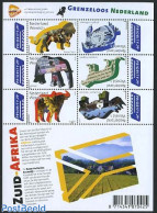 Netherlands 2011 Netherlands-South Africa 6v M/s (Vineyard), Mint NH, Nature - Animals (others & Mixed) - Elephants - .. - Unused Stamps