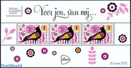 Netherlands 2012 Card Weeks S/s, Mint NH, Nature - Various - Birds - Greetings & Wishing Stamps - Ungebraucht