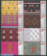 Indonesia 2012 Traditional Textile 8v [+++], Mint NH, Various - Textiles - Textile