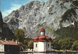 72367052 St Bartholomae Wallfahrtskirche Mit Watzmann Ostwand Berchtesgadener Al - Sonstige & Ohne Zuordnung