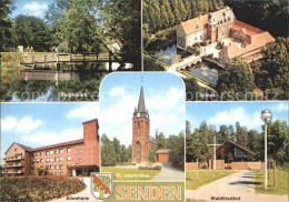 72366990 Senden Westfalen Buergerpark Schloss Altenheim St Laurentius Kirche Wal - Altri & Non Classificati