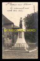 71 - ST-BERAIN SUR DHEUNE - LE MONUMENT AUX MORTS - CARTE PHOTO ORIGINALE - Autres & Non Classés