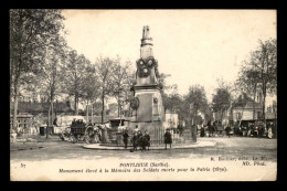 72 - PONTLIEUE - MONUMENT AUX MORTS - GUERRE DE 1870 - Autres & Non Classés