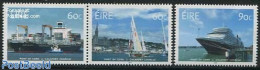 Ireland 2013 Ships 3v (1v+[:]), Mint NH, Transport - Ships And Boats - Nuevos